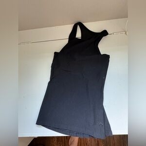 Black sports top with bra